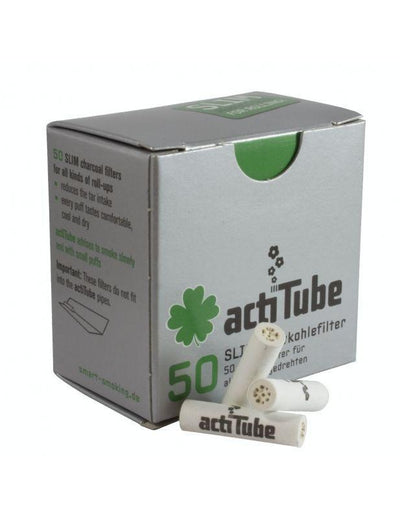 actiTube Slim Aktivkohlefilter - CBDNOL