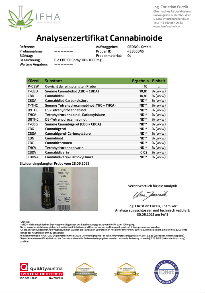 künstliche cannabinoide spray CBD Spray ‒ Praktisch dosierbar & schnell wirksam – CBDNOL