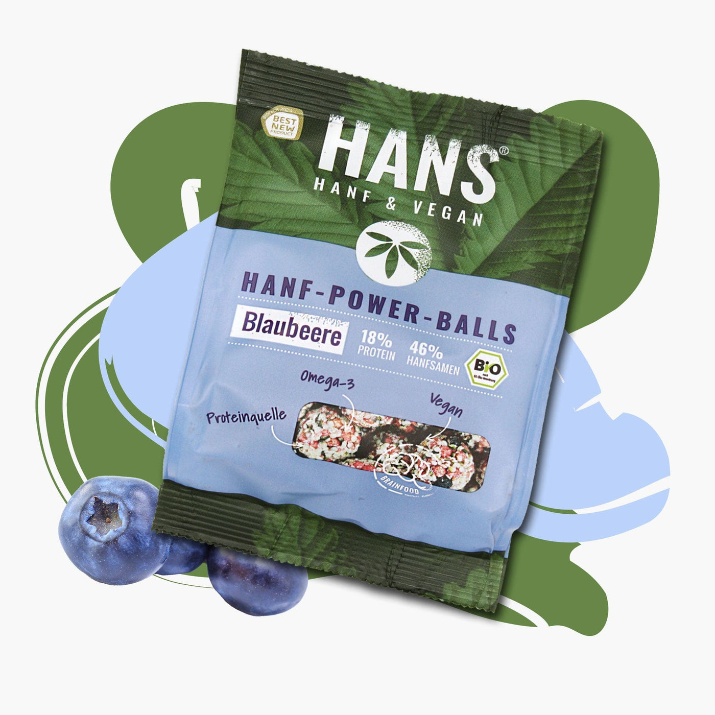 HANS - BIO Powerballs Blaubeere 
